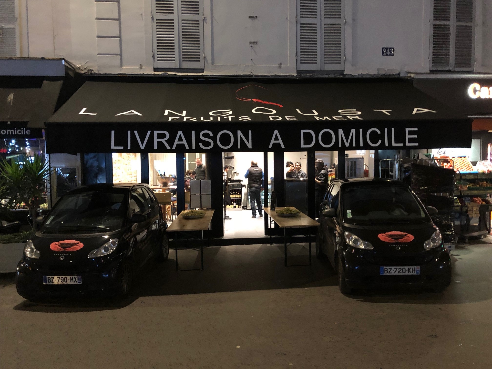 Langousta paris - fruits de mer a domicile