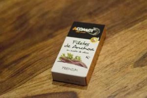 Boîte d'anchois du Cantabrique